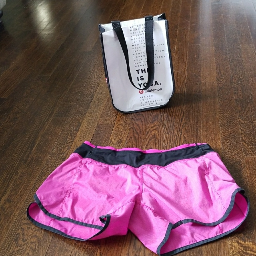 Old school Lululemon run shorts
